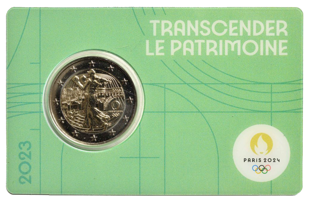 Otra imagen de 2 euros conmemorativa Juegos Olímpicos de Verano París 2024 - Boxeo